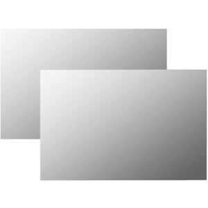 Vidaxl - Espejos De Pared Rectangulares 2 Unidades Vidrio 60x40 Cm Vidaxl - Espejos De Pared Rectangulares 2 Unidades Vidrio 60x40 Cm