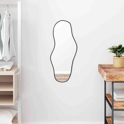 Espejo De Pared Negro 70x30 Cm Vidaxl Espejo De Pared Negro 70x30 Cm Vidaxl