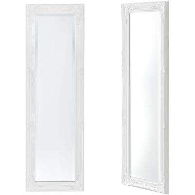 HELLOSHOP26 Espejo de pared - Espejo completo 132x42x3,5 cm - Marco barroco - Montaje en pared incluido HELLOSHOP26 Espejo de pared - Espejo completo 132x42x3,5 cm - Marco barroco - Montaje en pared incluido