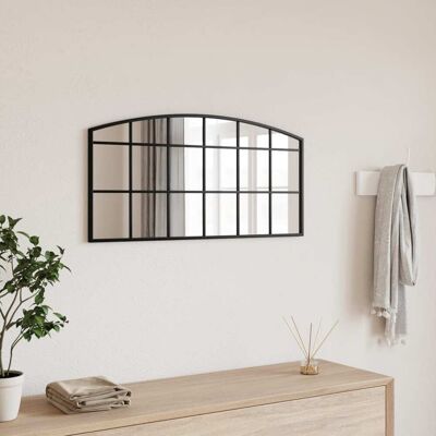 Espejo De Pared Arco De Hierro Negro 80x40 Cm Vidaxl Espejo De Pared Arco De Hierro Negro 80x40 Cm Vidaxl