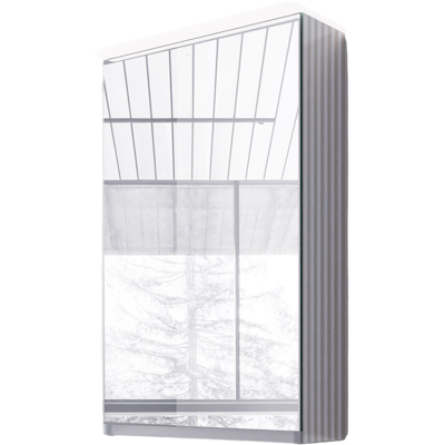 Bernstein - Mueble De Baño Con Espejo De Pared 40x19x71cm (an.xpr.xal.), Bisagra Derecha, Iluminación Led, Estantes De Cristal - Varo Bisagras De Puerta A La Derecha Bernstein - Mueble De Baño Con Espejo De Pared 40x19x71cm (an.xpr.xal.), Bisagra Derecha, Iluminación Led, Estantes De Cristal - Varo Bisagras De Puerta A La Derecha