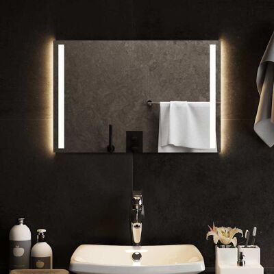 Espejo de baño LED vidaXL 60x40 cm - Elegante de Pared Espejo de baño LED vidaXL 60x40 cm - Elegante de Pared