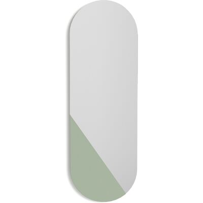 HERDASA Espejo De Pared, De La Colección Mixes, Fabricado En Mdf Lacado En Color Verde. HERDASA Espejo De Pared, De La Colección Mixes, Fabricado En Mdf Lacado En Color Verde.