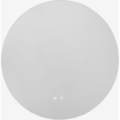 Espejo De Pared Redondo Para Baño Con Luz Led Y Antivaho Riben Sklum Ø50 Cm Espejo De Pared Redondo Para Baño Con Luz Led Y Antivaho Riben Sklum Ø50 Cm