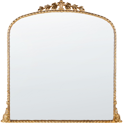 BELIANI Espejo Decorativo De Pared Estilo Glamour Decoración Colgante 71x 71 Cm Dorado Livry BELIANI Espejo Decorativo De Pared Estilo Glamour Decoración Colgante 71x 71 Cm Dorado Livry