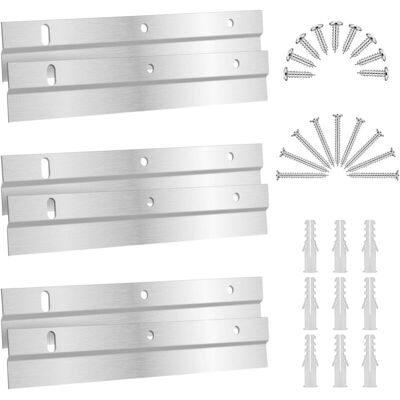 OEM 6 Piezas De Clips De Montaje En Pared En Forma De Z, Soportes Para Espejos, Soportes Para Cuadros De 15 Cm Con Tornillos, Clips Para Espejos De Alta Resistencia, Colgadores De Espejo Entrelazados Para OEM 6 Piezas De Clips De Montaje En Pared En Forma De Z, Soportes Para Espejos, Soportes Para Cuadros De 15 Cm Con Tornillos, Clips Para Espejos De Alta Resistencia, Colgadores De Espejo Entrelazados Para