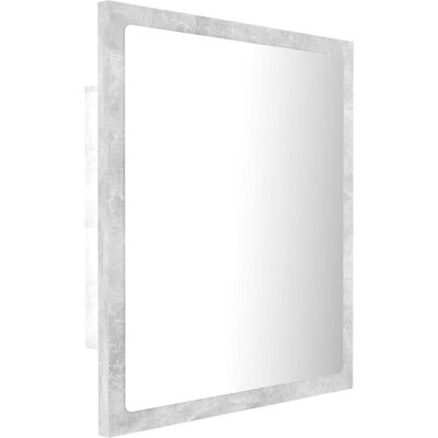 HELLOSHOP26 Espejo De Baño Led 40 X 8,5 X 37 Cm Acrílico Gris 020006990 HELLOSHOP26 Espejo De Baño Led 40 X 8,5 X 37 Cm Acrílico Gris 020006990