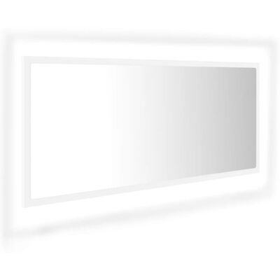 vidaXL Espejo de baño led acrílico blanco 100x8,5x37 cm vidaXL472746 vidaXL Espejo de baño led acrílico blanco 100x8,5x37 cm vidaXL472746