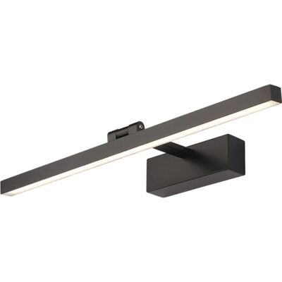OEM Lámpara Led Negra De 9 W Para Espejo De Baño, Ip44, Aplique De Pared Moderno Para Interiores, 6000-6500 K+, Ideal Para Espejos, Armarios, Cuadros, Inodoros Y Muebles OEM Lámpara Led Negra De 9 W Para Espejo De Baño, Ip44, Aplique De Pared Moderno Para Interiores, 6000-6500 K+, Ideal Para Espejos, Armarios, Cuadros, Inodoros Y Muebles
