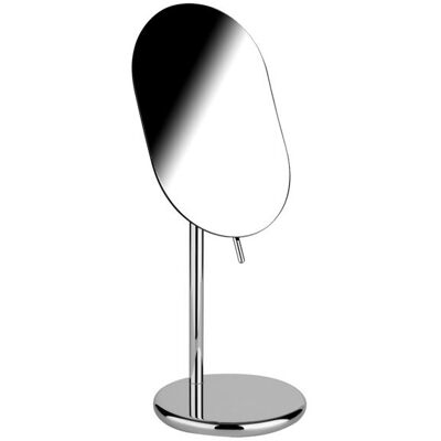 Espejo de aumento de pie Gessi Goccia - 3x, Giratorio, Negro XL Espejo de aumento de pie Gessi Goccia - 3x, Giratorio, Negro XL