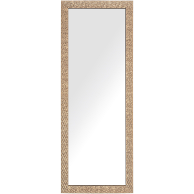 Beliani - Espejo De Pared Color Latón 50 X 130 Cm Rectangular Moderno Vintage Ajaccio Beliani - Espejo De Pared Color Latón 50 X 130 Cm Rectangular Moderno Vintage Ajaccio