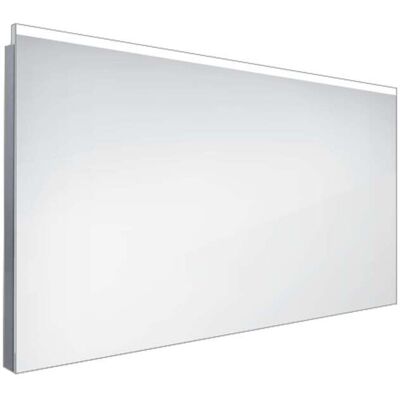 Nimco Espejos - Espejo Con Iluminación Led, 100x60 Cm, Aluminio Zp 8004 Nimco Espejos - Espejo Con Iluminación Led, 100x60 Cm, Aluminio Zp 8004