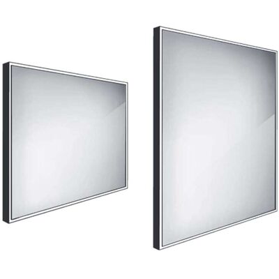 Espejo LED retroiluminado Nimco 80x70cm - Espejo Espejo LED retroiluminado Nimco 80x70cm - Espejo