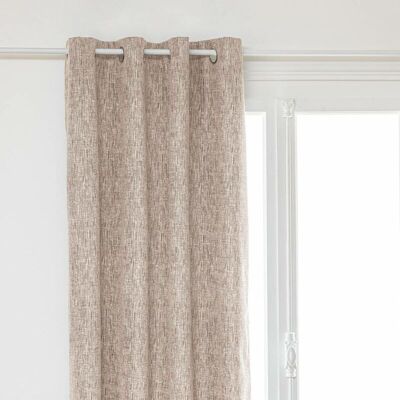 Cortina Opaca 100% - Beige - 140x260 Cm - Atmosphera Créateur D'Intérieur Cortina Opaca 100% - Beige - 140x260 Cm - Atmosphera Créateur D'Intérieur