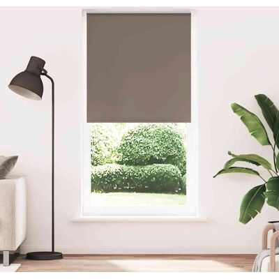 Estor Enrollable vidaXL - Marrón 115x210 cm Tela Ancho 60.7 cm Estor Enrollable vidaXL - Marrón 115x210 cm Tela Ancho 60.7 cm