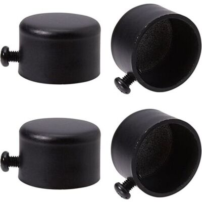 OEM Remates Para Barra De Cortina, Remates De Metal Negro Con Tornillos, Remates Cilíndricos De 28 Mm, Cabezales Para Accesorios De Cortinas De Oficina Y Hogar OEM Remates Para Barra De Cortina, Remates De Metal Negro Con Tornillos, Remates Cilíndricos De 28 Mm, Cabezales Para Accesorios De Cortinas De Oficina Y Hogar