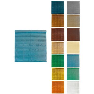 Persiana De Madera Alicantina Con Polea Metálica - Estor Enrollable Para Ventanas, Puertas, Salón 90 X 100 Cm (azul (pintada)) - Jardin202 Persiana De Madera Alicantina Con Polea Metálica - Estor Enrollable Para Ventanas, Puertas, Salón 90 X 100 Cm (azul (pintada)) - Jardin202