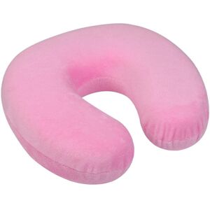 TRADE SHOP TRAESIO Trade Shop - Cojín De Viaje Cuello Collar De Cuello Cervical 31 Cm Viajes En Coche Aviones - Rosa TRADE SHOP TRAESIO Trade Shop - Cojín De Viaje Cuello Collar De Cuello Cervical 31 Cm Viajes En Coche Aviones - Rosa