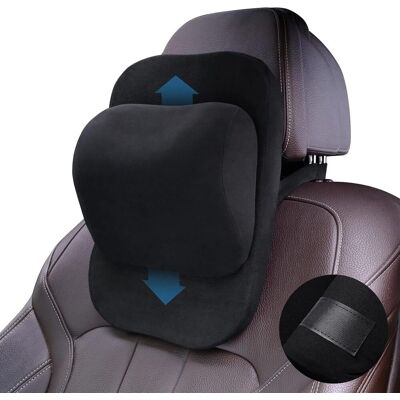 OEM Cojín Reposacabezas Para Coche, Soporte Cervical Ajustable (para El Asiento Del Conductor), Almohada Cervical Para Coche (negra) OEM Cojín Reposacabezas Para Coche, Soporte Cervical Ajustable (para El Asiento Del Conductor), Almohada Cervical Para Coche (negra)