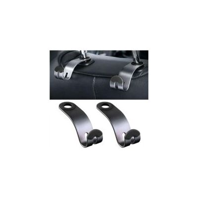 OEM Dos Ganchos Para Reposacabezas De Coche, Ganchos De Almacenamiento Resistentes, Aptos Para Asientos Traseros Automáticos, Ganchos Multifuncionales (negros). - Crezuo OEM Dos Ganchos Para Reposacabezas De Coche, Ganchos De Almacenamiento Resistentes, Aptos Para Asientos Traseros Automáticos, Ganchos Multifuncionales (negros). - Crezuo