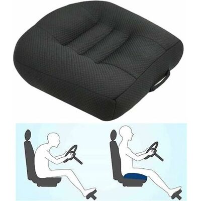 OEM Cojín Elevador Para Asiento De Coche, Con Malla Transpirable Que Aumenta El Campo De Visión En 12 Cm (negro) OEM Cojín Elevador Para Asiento De Coche, Con Malla Transpirable Que Aumenta El Campo De Visión En 12 Cm (negro)