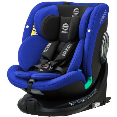 OEM Silla De Coche Sparco Sk7000i Giratoria 360°, Color Azul, 0-36 Kg / 40-150 Cm OEM Silla De Coche Sparco Sk7000i Giratoria 360°, Color Azul, 0-36 Kg / 40-150 Cm