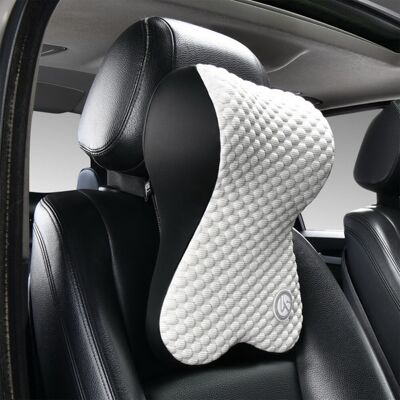 OEM Reposacabezas Y Almohada Cervical Para Coche Ankereame - Soporte Ergonómico 3d, Funda Extraíble, Universal, Apto Para Todos Los Modelos De Coche, Blanco OEM Reposacabezas Y Almohada Cervical Para Coche Ankereame - Soporte Ergonómico 3d, Funda Extraíble, Universal, Apto Para Todos Los Modelos De Coche, Blanco
