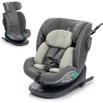 Silla De Auto - Babyauto - Xperta - Grupo 0/1/2/3 - 40/150 Cm - I-size - Giratoria - Inclinable - Con Reductor - Oliva Silla De Auto - Babyauto - Xperta - Grupo 0/1/2/3 - 40/150 Cm - I-size - Giratoria - Inclinable - Con Reductor - Oliva