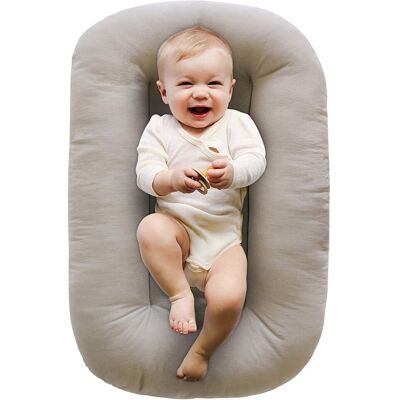 OEM Hamaca Y Asiento De Suelo Para Bebé Artículos Esenciales Para Recién Nacidos Algodón Orgánico, Relleno De Fibra Sparrow OEM Hamaca Y Asiento De Suelo Para Bebé Artículos Esenciales Para Recién Nacidos Algodón Orgánico, Relleno De Fibra Sparrow