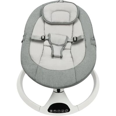 OEM Silla Mecedora Eléctrica, Balanceo Automático, Materiales Suaves Al Tacto, Gris OEM Silla Mecedora Eléctrica, Balanceo Automático, Materiales Suaves Al Tacto, Gris
