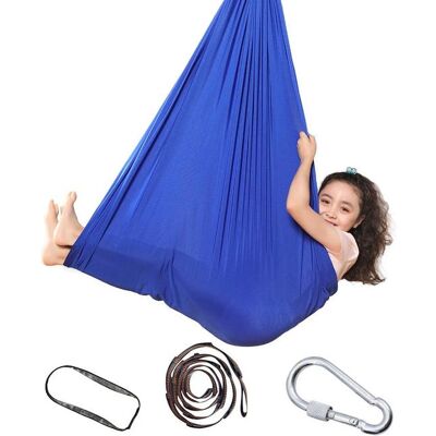 OEM Hamaca Columpio Infantil, Silla Columpio Sensorial, Hamaca Suave Con Almohadillas Sensoriales, Yoga Al Aire Libre, Camping (azul, 1 M) OEM Hamaca Columpio Infantil, Silla Columpio Sensorial, Hamaca Suave Con Almohadillas Sensoriales, Yoga Al Aire Libre, Camping (azul, 1 M)