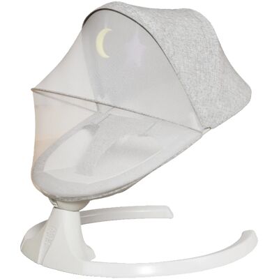 OEM Mecedora, Columpio Inteligente, Música Bluetooth, Gris. OEM Mecedora, Columpio Inteligente, Música Bluetooth, Gris.
