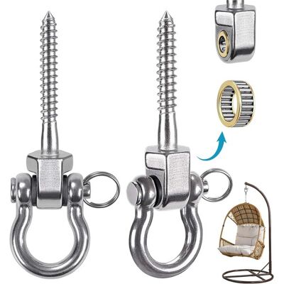 OEM 2 Ganchos Giratorios De 180° De Alta Resistencia,ganchos De Acero Inoxidable Para Hamacas,capacidad De Carga Máxima De 680 Kg OEM 2 Ganchos Giratorios De 180° De Alta Resistencia,ganchos De Acero Inoxidable Para Hamacas,capacidad De Carga Máxima De 680 Kg