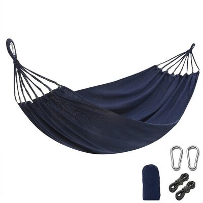 OEM Hamaca De 190 X 80 Cm, Carga Máxima 300 Kg, Hamaca Colgante Para Exteriores Con Bolsa De Transporte, Cuerda Y Mosquetón, Color Azul. OEM Hamaca De 190 X 80 Cm, Carga Máxima 300 Kg, Hamaca Colgante Para Exteriores Con Bolsa De Transporte, Cuerda Y Mosquetón, Color Azul.