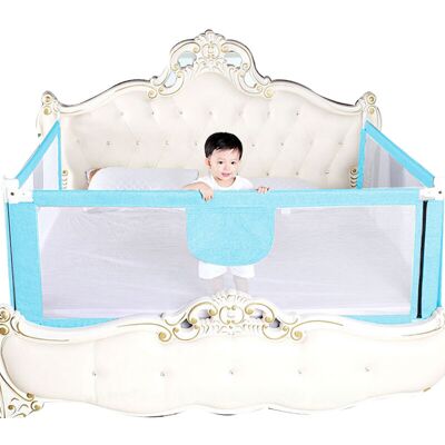 SKECTEN Barrera De Cama Para Bebé 1.8m, Barrera De Seguridad Niños, Seguridad Anticaídas Infantil, Altura Ajustable, Duradera Y Fácil De Instalar, Azul 1 Unidad SKECTEN Barrera De Cama Para Bebé 1.8m, Barrera De Seguridad Niños, Seguridad Anticaídas Infantil, Altura Ajustable, Duradera Y Fácil De Instalar, Azul 1 Unidad