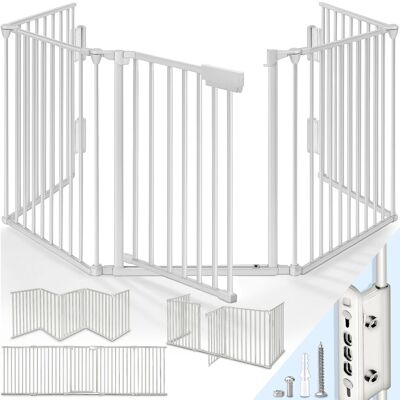 Kiduku Protector De Chimenea Baby Grey - 480 Cm De Largo Barrera De Seguridad Protector De Estufa Parque Infantil Protector De Puerta Kiduku Protector De Chimenea Baby Grey - 480 Cm De Largo Barrera De Seguridad Protector De Estufa Parque Infantil Protector De Puerta