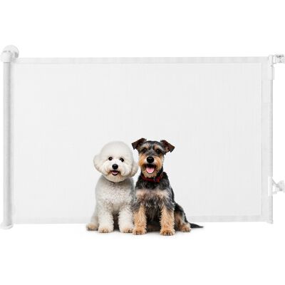 TORMATOR Barrera De Seguridad Para Escaleras Y Puertas, Extensible De 0 A 140 Cm Con Apertura Con Una Sola Mano, Para Mascotas, Apta Para Escaleras Y Puertas, Color Blanco. TORMATOR Barrera De Seguridad Para Escaleras Y Puertas, Extensible De 0 A 140 Cm Con Apertura Con Una Sola Mano, Para Mascotas, Apta Para Escaleras Y Puertas, Color Blanco.