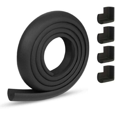 DPZO Protector De Espuma De Seguridad, 2 Metros De Protección Para Bordes De Muebles Y 4 Protectores De Esquinas. DPZO Protector De Espuma De Seguridad, 2 Metros De Protección Para Bordes De Muebles Y 4 Protectores De Esquinas.