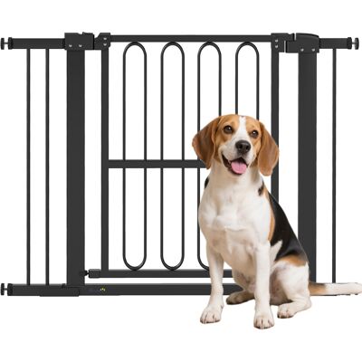 TORMATOR Puerta De Seguridad Para Perros, 76-104 Cm, Barrera Sin Taladrar, Puerta Para Escaleras TORMATOR Puerta De Seguridad Para Perros, 76-104 Cm, Barrera Sin Taladrar, Puerta Para Escaleras