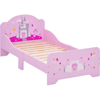 JHY DESIGN Cama De Madera Para Niños De 3 Años En Adelante, Con Barandilla De Seguridad, Capacidad De Peso De 50 Kg, Dimensiones 143x73x60 Cm, Rosa. JHY DESIGN Cama De Madera Para Niños De 3 Años En Adelante, Con Barandilla De Seguridad, Capacidad De Peso De 50 Kg, Dimensiones 143x73x60 Cm, Rosa.