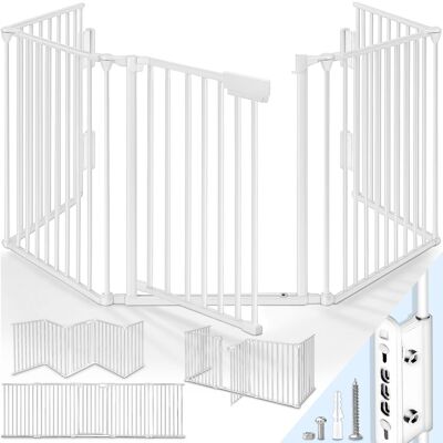 Kiduku Protector De Chimenea Baby White - 360 Cm De Largo Barrera De Seguridad Protector De Estufa Parque Infantil Protector De Puerta Kiduku Protector De Chimenea Baby White - 360 Cm De Largo Barrera De Seguridad Protector De Estufa Parque Infantil Protector De Puerta