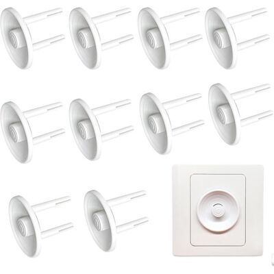 OEM Protectores Universales Para Enchufes - 10 Unidades Para La Protección Del Bebé OEM Protectores Universales Para Enchufes - 10 Unidades Para La Protección Del Bebé