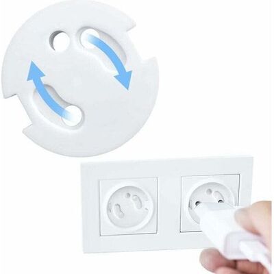 OEM Protectores De Enchufes Para Bebés (estilo Francés), Protectores De Enchufes Para Bebés, Cubiertas De Enchufes Eléctricos De Seguridad Para Niños, Mecanismo Giratorio, 10 Unidades. OEM Protectores De Enchufes Para Bebés (estilo Francés), Protectores De Enchufes Para Bebés, Cubiertas De Enchufes Eléctricos De Seguridad Para Niños, Mecanismo Giratorio, 10 Unidades.
