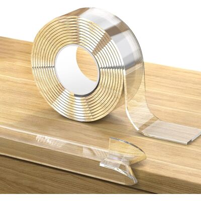 OEM Protector Transparente Para Mesas Y Muebles De Bebé, 5 M De Cinta Nano Preadhesiva Extrafuerte, Multifuncional, No Deja Marcas, Bordes Gruesos Que Protegen La Seguridad De Sus Hijos (ancho 2 Cm). OEM Protector Transparente Para Mesas Y Muebles De Bebé, 5 M De Cinta Nano Preadhesiva Extrafuerte, Multifuncional, No Deja Marcas, Bordes Gruesos Que Protegen La Seguridad De Sus Hijos (ancho 2 Cm).