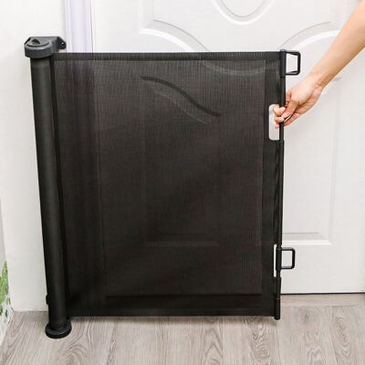 Skecten - Puerta Seguridad Bebé Extensibles (0 A 150 Cm) Barrera Seguridad Niños Y Perros, Vallas De Seguridad Para Pasillos (negro) Skecten - Puerta Seguridad Bebé Extensibles (0 A 150 Cm) Barrera Seguridad Niños Y Perros, Vallas De Seguridad Para Pasillos (negro)