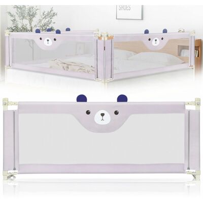 Skecten 1st Barandilla De Seguridad Para Niños, Barrera De Cama Abatible, L175cm, Barrera De Seguridad, Plegable Y Portátil, Protección Contra Caídas, Gris Skecten 1st Barandilla De Seguridad Para Niños, Barrera De Cama Abatible, L175cm, Barrera De Seguridad, Plegable Y Portátil, Protección Contra Caídas, Gris