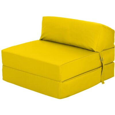 Ready Steady Bed - Futón Plegable Invitados Colchón Cuna Viaje De Camping Colchón - Amarillo Ready Steady Bed - Futón Plegable Invitados Colchón Cuna Viaje De Camping Colchón - Amarillo