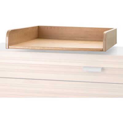 Waldin Infinity Cambiador Para Cómoda, Haya Maciza, Regulable, Natural Waldin Infinity Cambiador Para Cómoda, Haya Maciza, Regulable, Natural