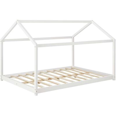 DÉCOSHOP26 - Casa cama infantil - Pino macizo - Cama infantil DÉCOSHOP26 - Casa cama infantil - Pino macizo - Cama infantil