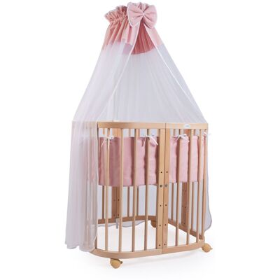 Waldin - Träbabysäng 7in1 - Madera Natural - Crece con el Niño - Cuna para bebé Waldin - Träbabysäng 7in1 - Madera Natural - Crece con el Niño - Cuna para bebé